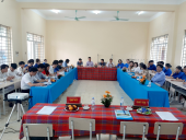 Tổ Bộ môn Ngoại ngữ - Tin học tổ chức Hội thảo khoa học cấp khoa “ Nâng cao chất lượng công tác học sinh, sinh viên kí túc xá trường Cao đẳng Nông nghiệp Thanh Hóa”