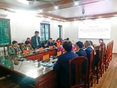 Hội nghị thống nhất các nội dung hợp tác gữa trường Cao đẳng Nông nghiệp Thanh Hóa với các doanh nghiệp Nhật Bản.