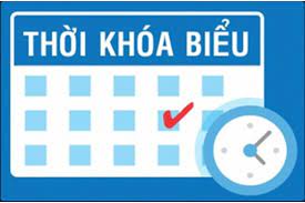 Thời khóa biểu tuần 25
