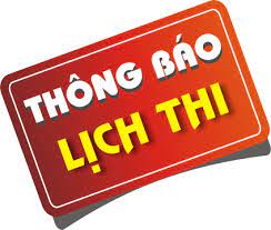 Lịch thi lần 2 học kỳ II năm học 2022 - 2023
